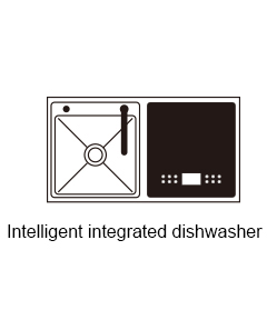 Intelligent integrated dishwasher