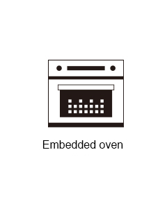 Embedded oven