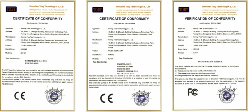 Product certification