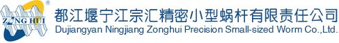 Dujiangyan Ningjiang Zonghui Precision Small-sized Worm Co., Ltd.