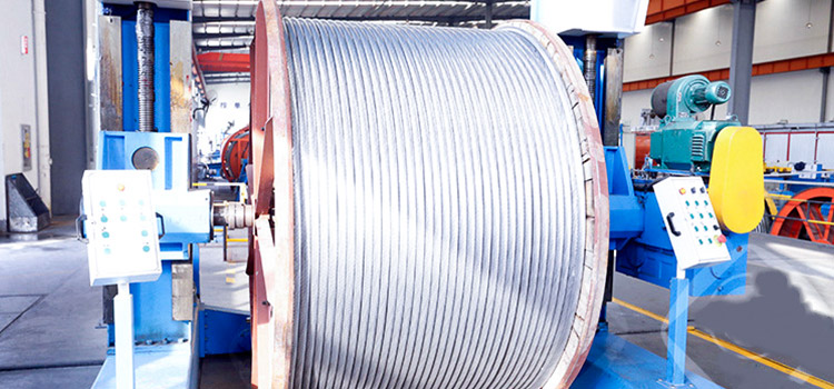 Overhead stranded aluminum alloy wire