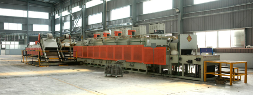 Chained continous atmosphere protect quenching & tempering furnace