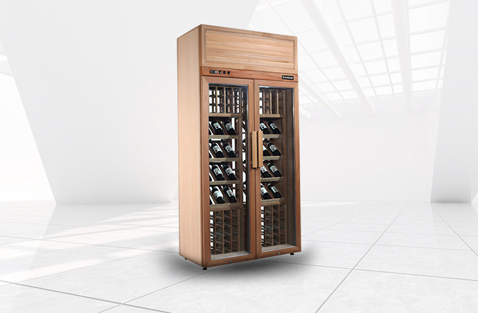 Solid Wood Wine Cabinet