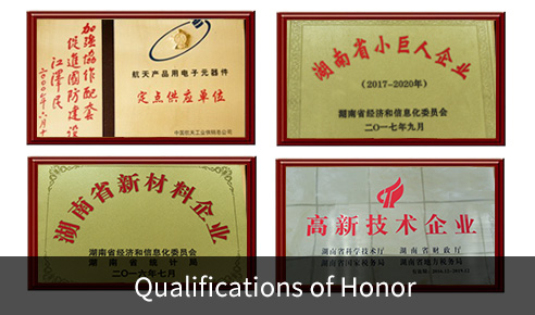 Qualifications of Honor