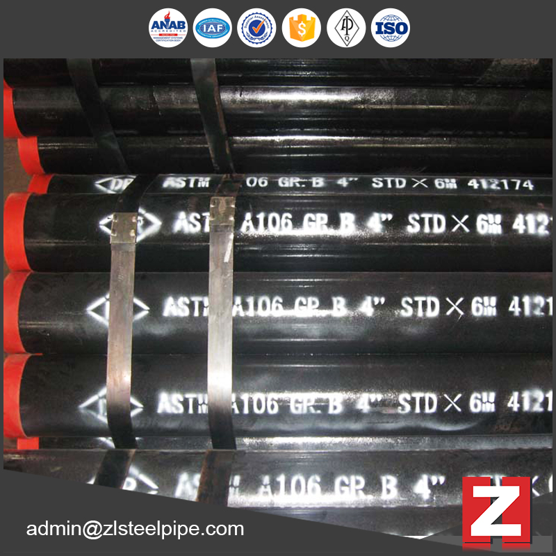 ASTM A 106 Gr.B low carbon sch 40 schedule 40 black steel pipe fittings
