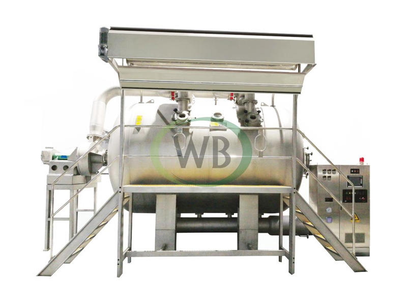 WBQY high temperature gas-liquid dyeing machine