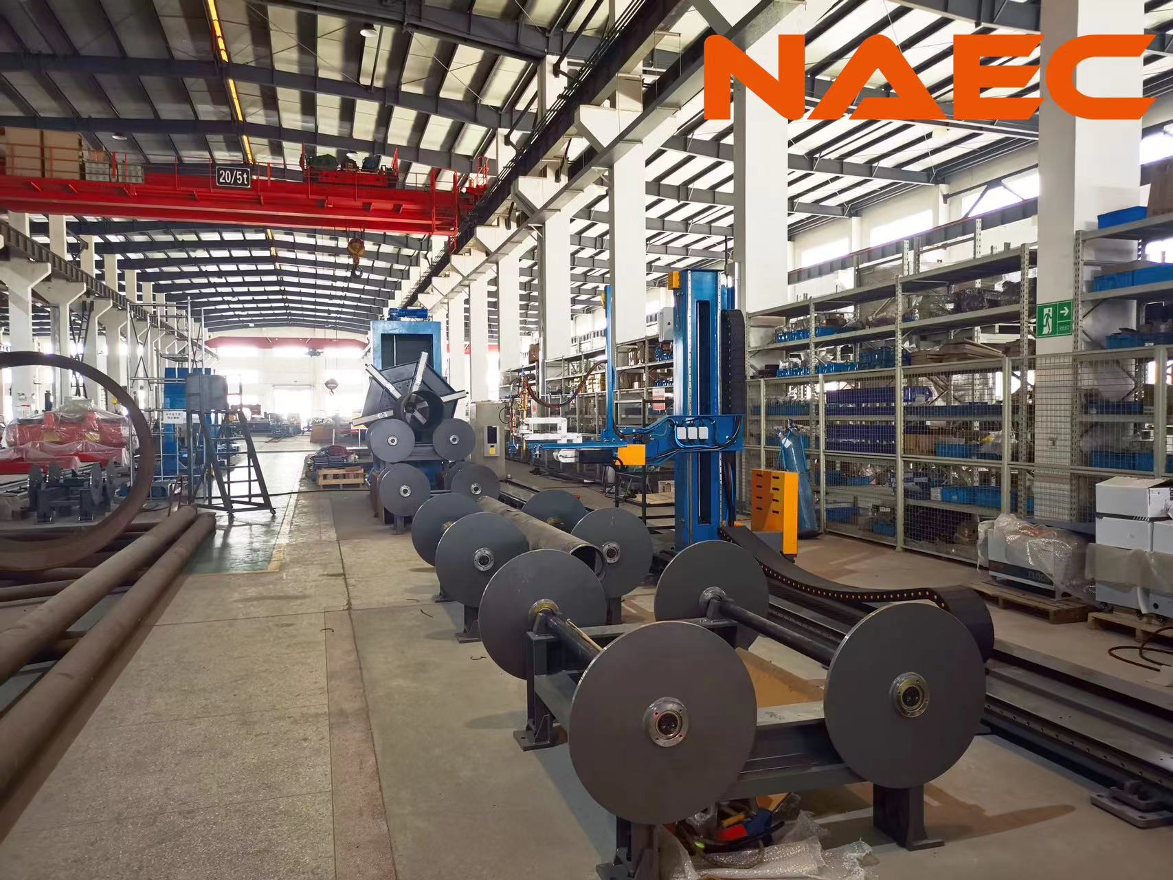 NAEC 2000mm 5-Axis Flame & Plasma Cutting Production System