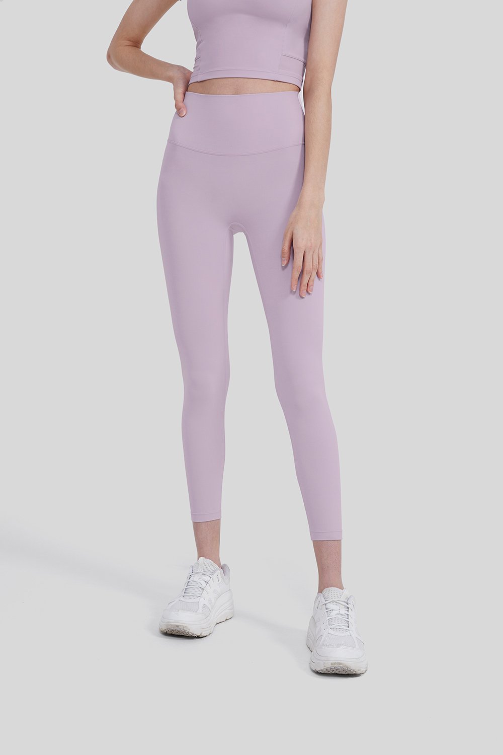 AL79 Eation Custom Solid Color Yoga Pants Woman High Waist Elastic Gym Sport Dry fit Workout Running Squat Proof Fitness Leggings