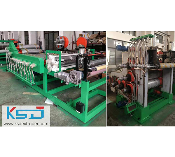 5-roller PVC sheet production line