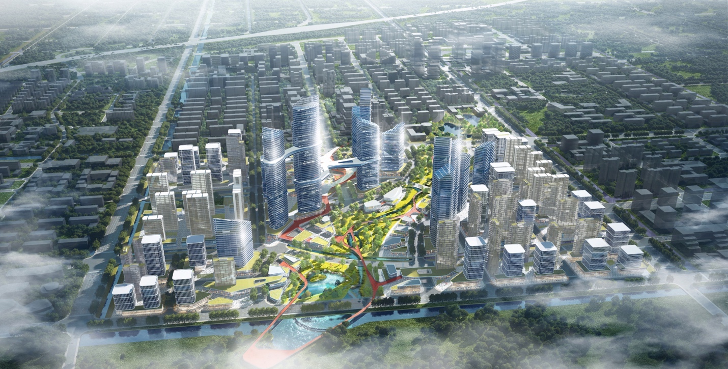The French IFAD consortium won the first prize in the international design competition of Nanjing Liuhe Longpao New City
