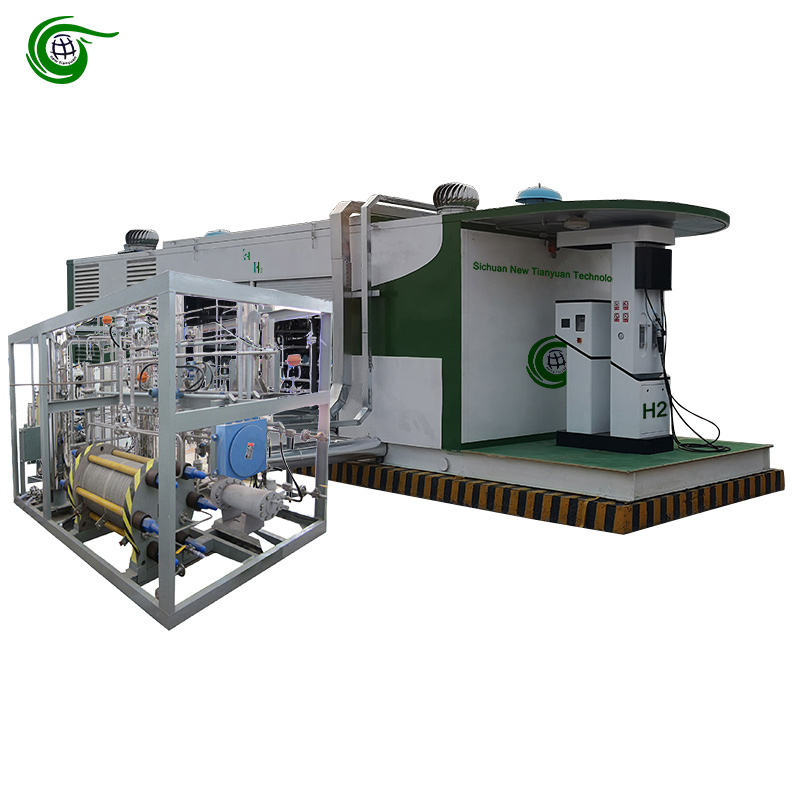 HRS-200/450 High Effective Electrolyzing Hydrogen Filling Plant Stations Capacity 200Nm3/h H2 Hydrogen Gas Filling Station