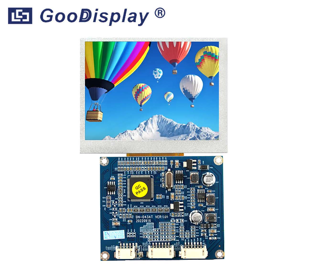 4.0 inch TFT LCD Display Module, GDN-D43AT-GTM040HS