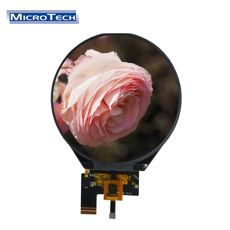 3.4 inch Round Capacitive Touch Screen 800*800 IPS All HD MIPI Interface LCD TFT Module With CTP