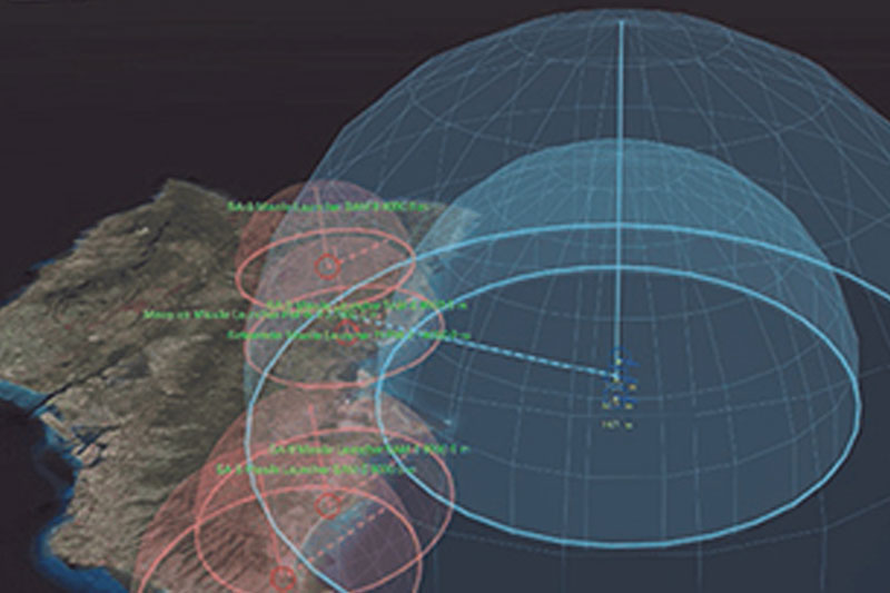 Three-dimensional battlefield situation observer VR-Vantage Stealth