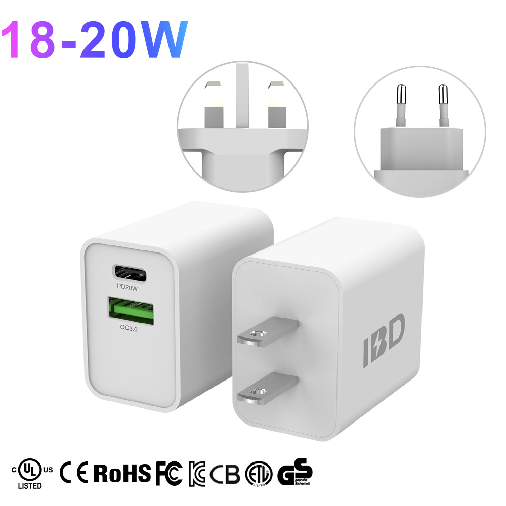 IBD142-3.1A 2 Ports 12W/15W Wall Charger