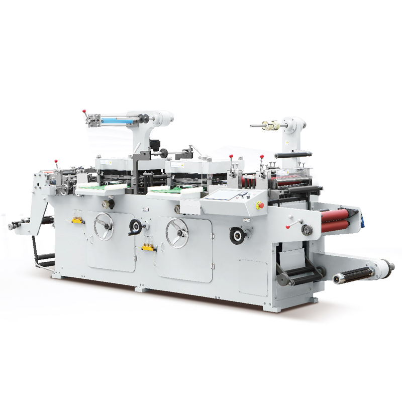 TXM-320D Two-Seater Type Auto Die Cutting Machine For Self Adhesive Trademark