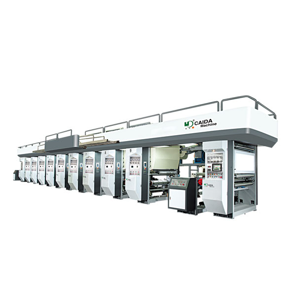 Electronic shaft high speed Computerized Auto-overprint rotogravure printing Machine