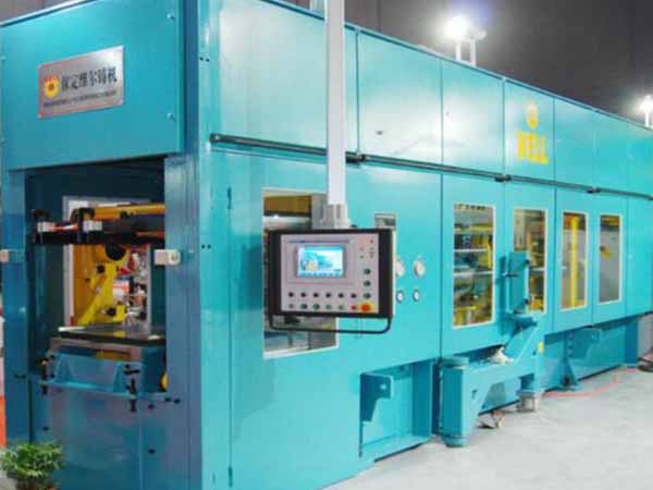 AUTOMTIC VERTICAL FLASKLESS MOLDING LINE