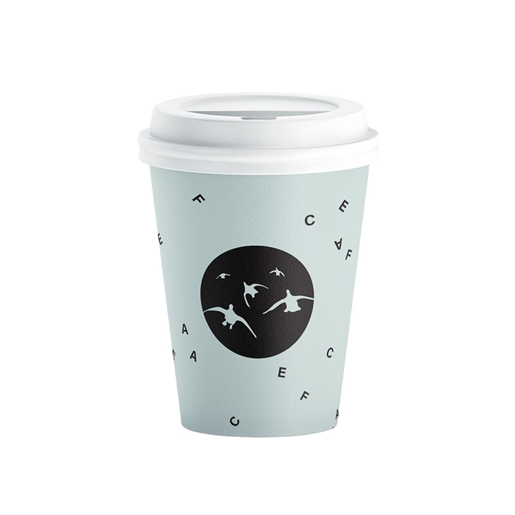 Customized design disposable paper cup PLA coffee cups