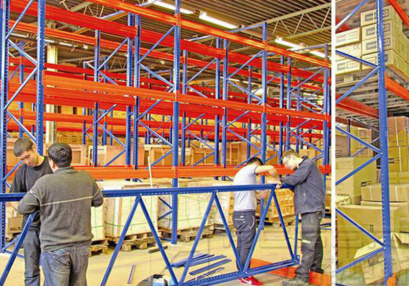 Swedmart Warehouse Pallet Rack System Project,2014