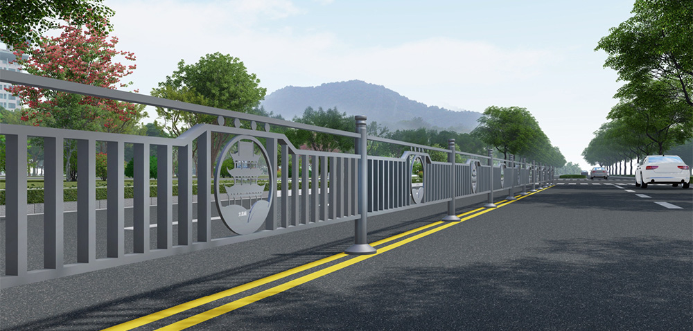 Urban traffic guardrails