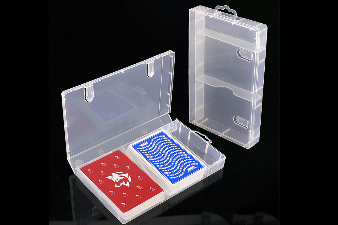 2-Playing Card Case Super Clear