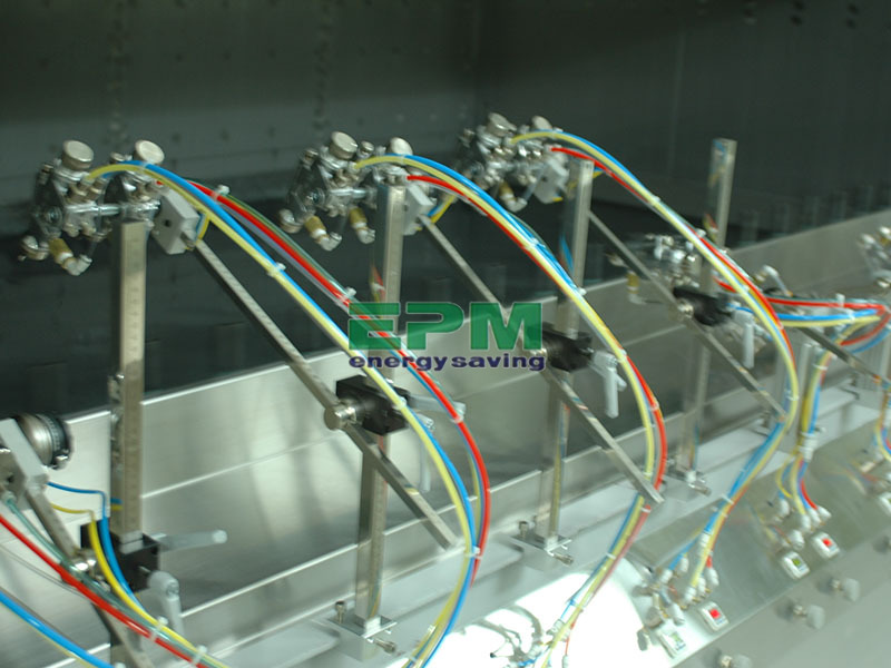 Electronic product SPIN spraying line