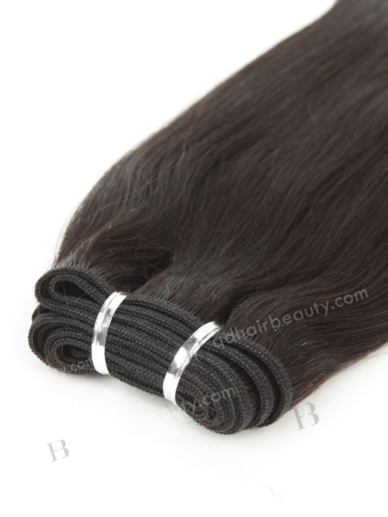 In Stock Indian Remy Hair 12" Straight Natural Color Machine Weft SM-1114