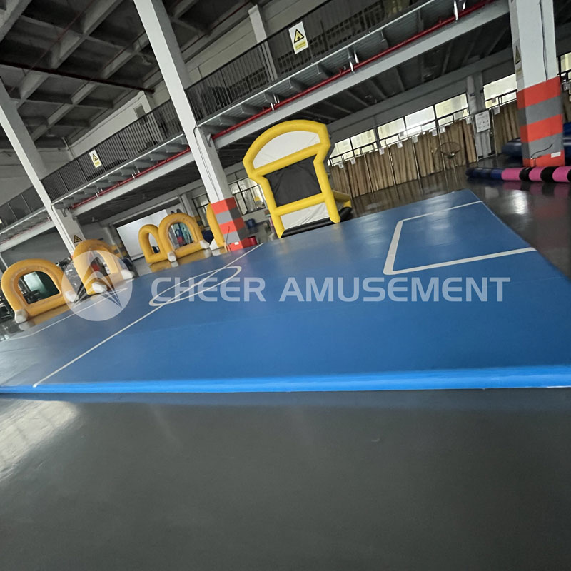 Take a look at our newest customized airtight sports arena ready to be delivered to our client!