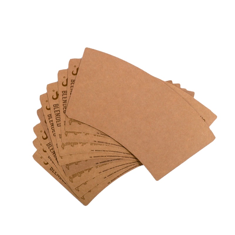  Brown pe coated paper brown kraft paper fans for making cups