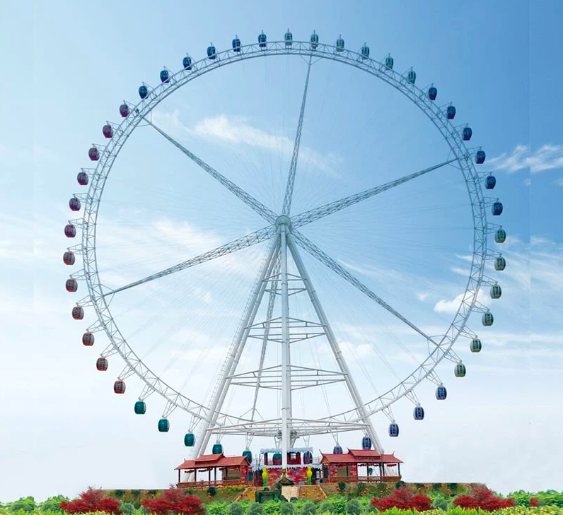 88 Meters 48 Cabins Large Ferris Wheel