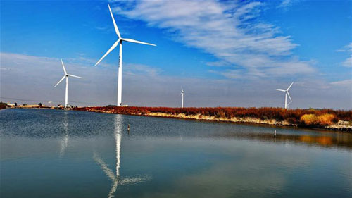 The world wind power industry is developing rapidly