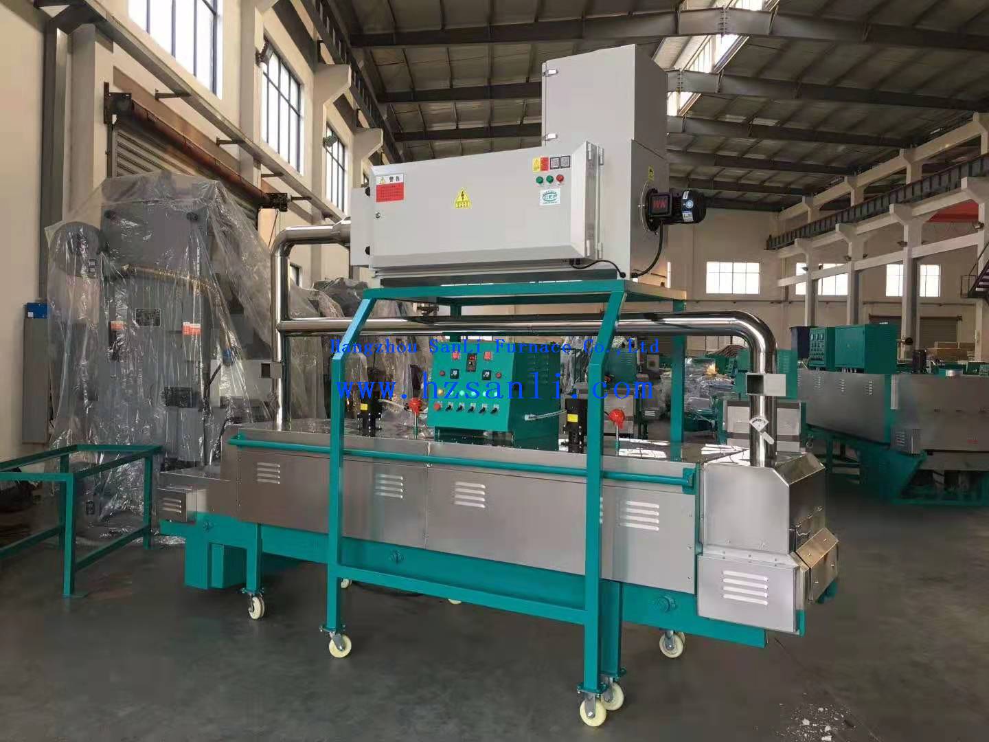 SANLI FURNACE RJC Series Continuous Hot Wind Tempering Furnace