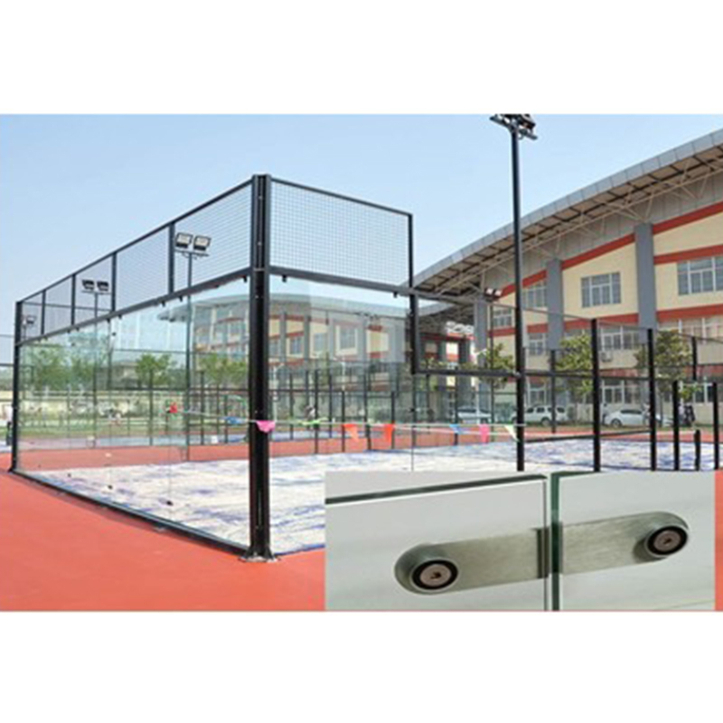 Tempered glass for padel court