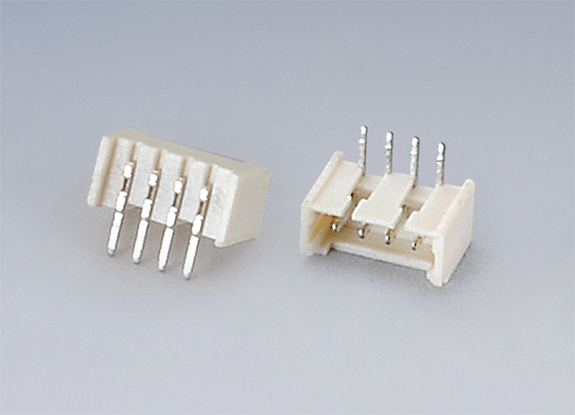 1.25mm间距 Molex1.25 Wafer连接器DIP型-90° 单排