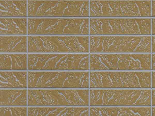 Light Creamy Yellow Covered Camel Pair Brick Pattern (Z8-QRH07)