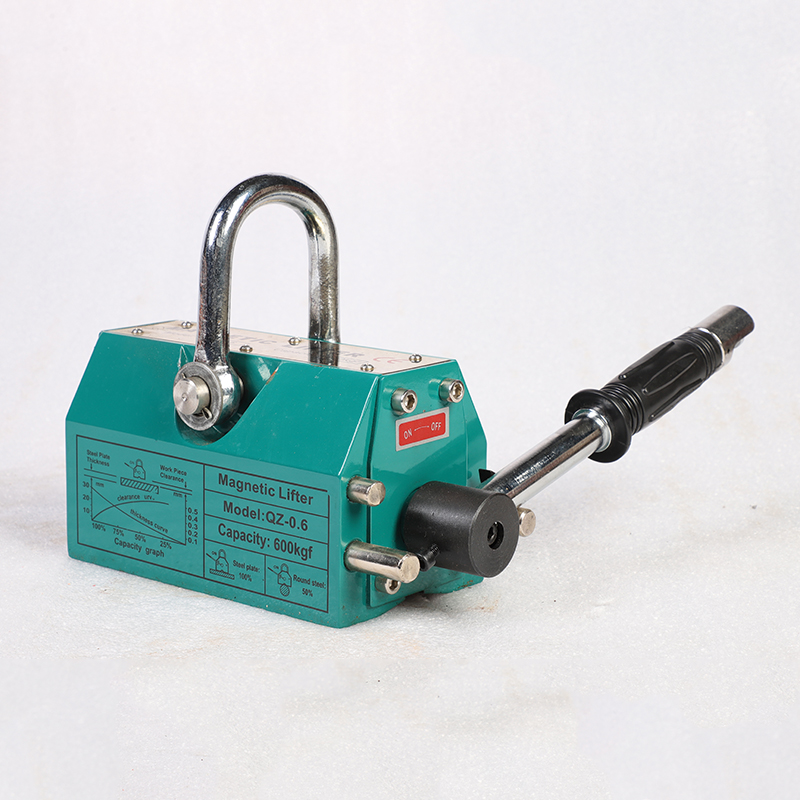 QZ1-0.6 green manual permanent magnet hoist