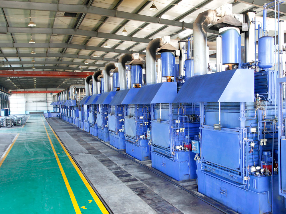 German IPSEN gas nitriding production line