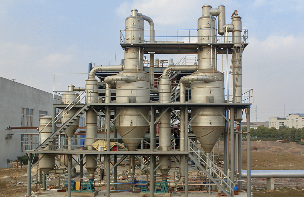 无锡环保企业硫酸钠废水三效OSLO蒸发结晶器装置