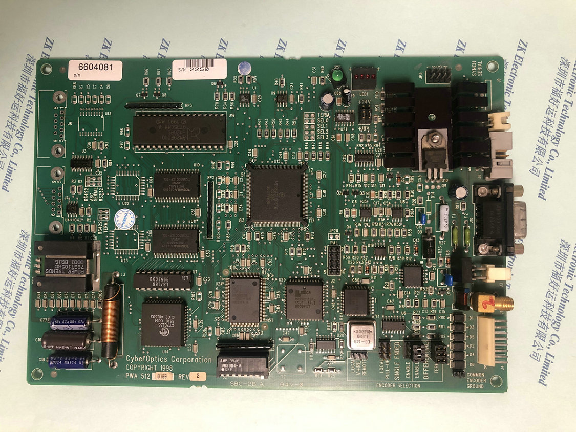 CP40CV laser board 6604081 Cyber Optics PWA 512 card (6)