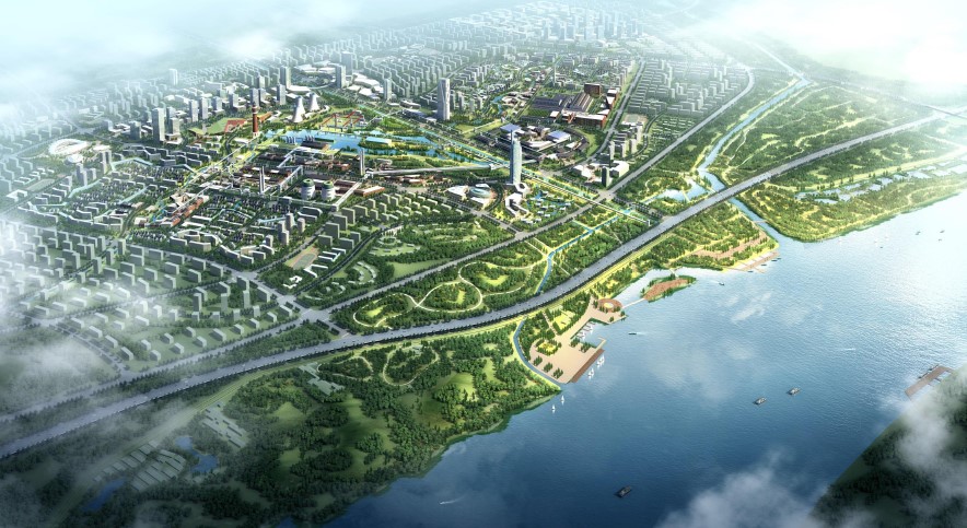 南京市梅山地区工业布局调整规划和城市设计