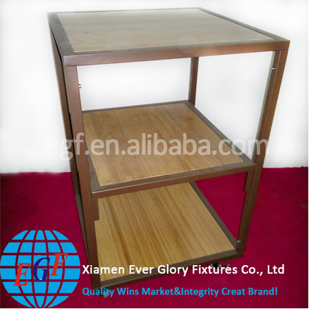 3-Tier-Bamboo-and-Metal-Floor-Display-Stand