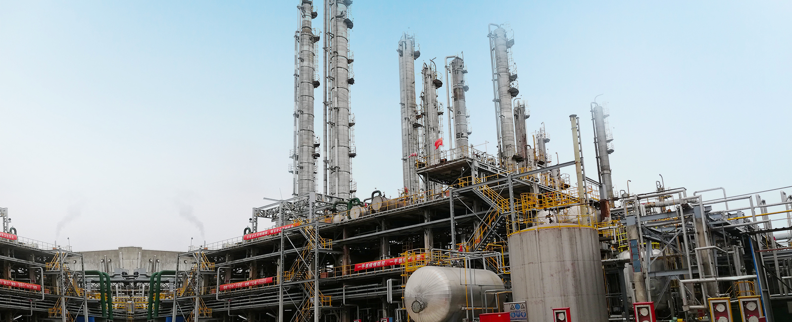 Various products from Sinoseal operate in Sinopec Shanghai petrochemical Butadiene unit