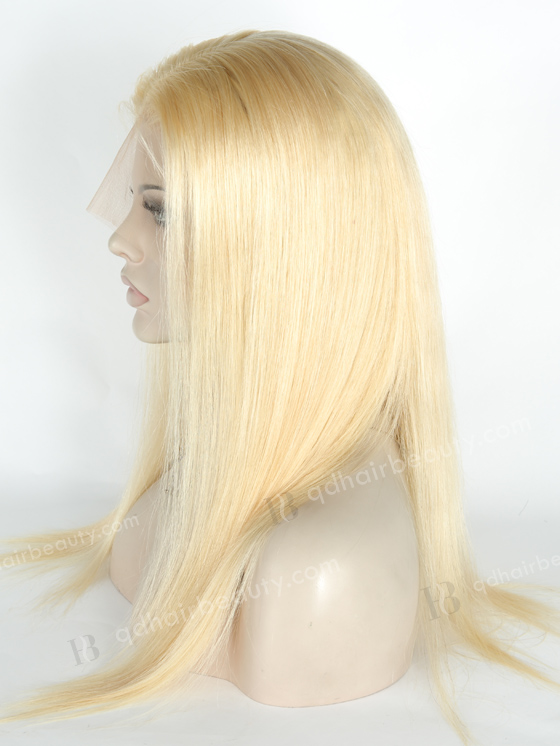 In Stock Brazilian Virgin Hair 18" Straight 22# Color Lace Front Wig MLF-04011