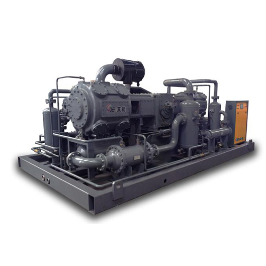 Oil-free piston medium and high pressure compressors