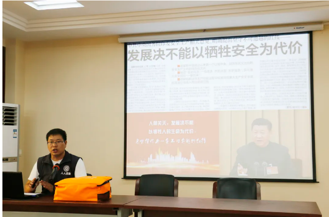 河南壽酒集團組織開展消防安全演練活動
