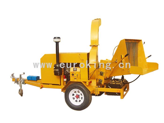 Double Automatic Lifting Arms Diesel Wood Chipper