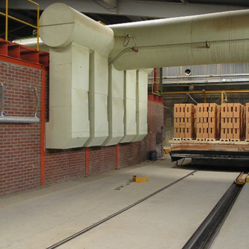 Block tunnel kiln waste heat system