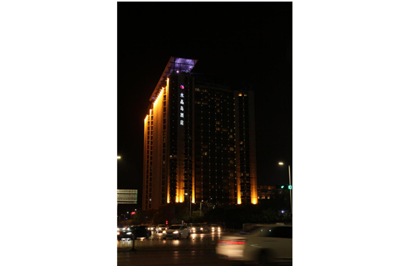 水晶岛酒店泛光照明工程