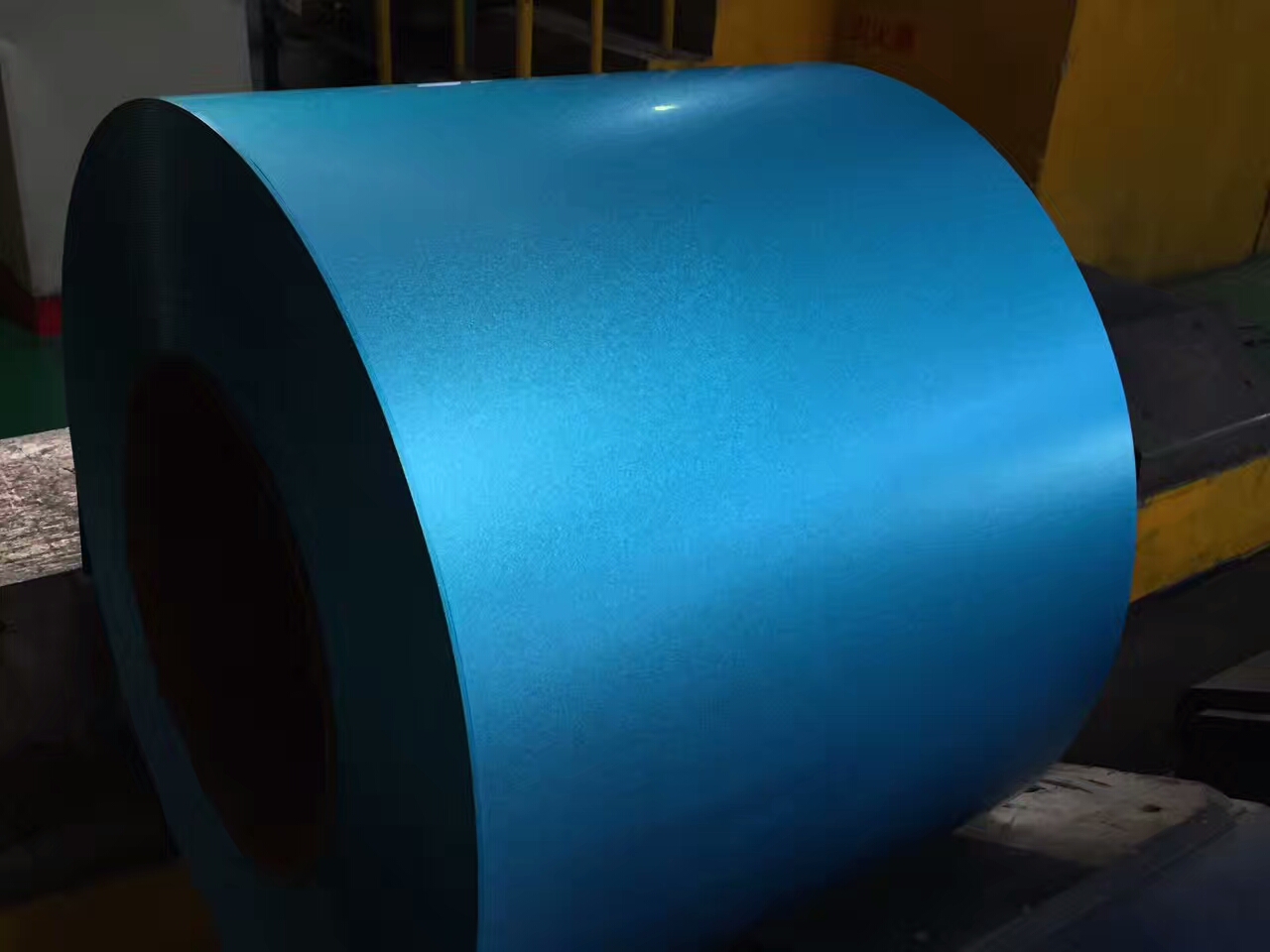 55% Al Galvalume steel coil with blue color AFP